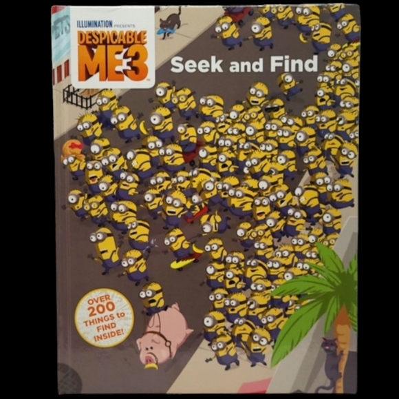 2017 DESOICABLE ME 3 - SEEK AND FIND - WRITTEN BY TREY KING - L B KIDS - Picture 1 of 16